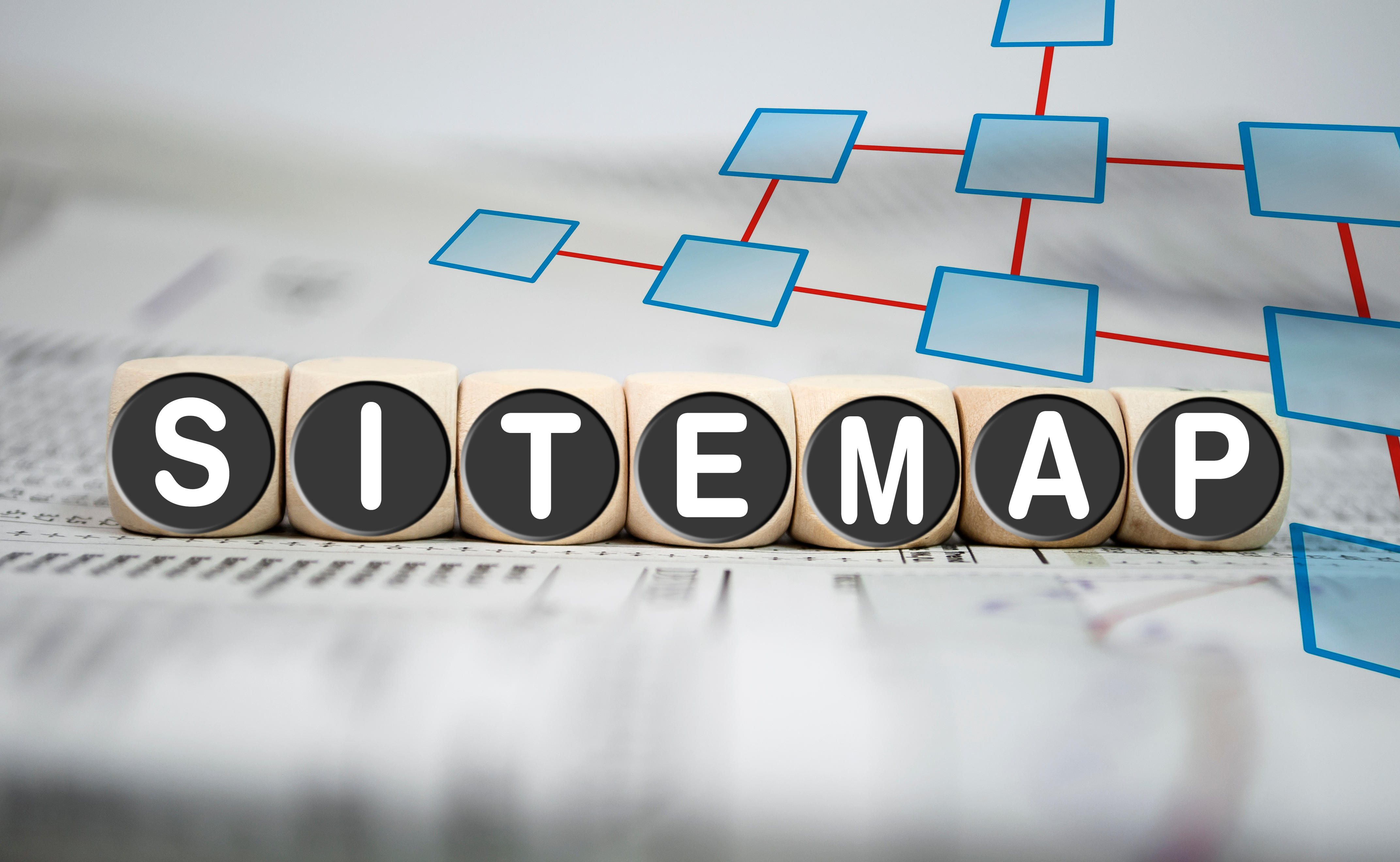 Website sitemap for easy navigation